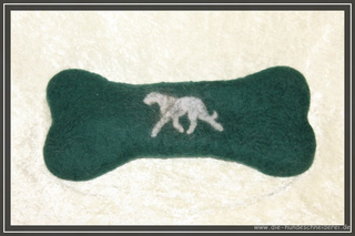 Kirschkernkissen/knochen Irish Wolfhound